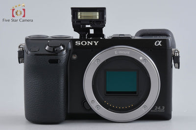【中古】SONY ソニー α NEX-7 ズームレンズキット ブラック シャッター回数僅少 元箱付き 多言語対応