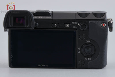 【中古】SONY ソニー α NEX-7 ズームレンズキット ブラック シャッター回数僅少 元箱付き 多言語対応