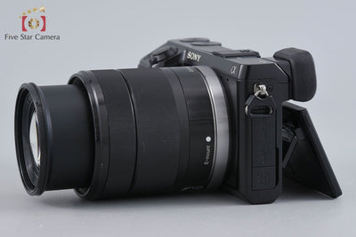 【中古】SONY ソニー α NEX-7 ズームレンズキット ブラック シャッター回数僅少 元箱付き 多言語対応