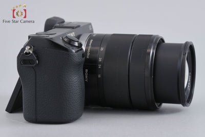 【中古】SONY ソニー α NEX-7 ズームレンズキット ブラック シャッター回数僅少 元箱付き 多言語対応