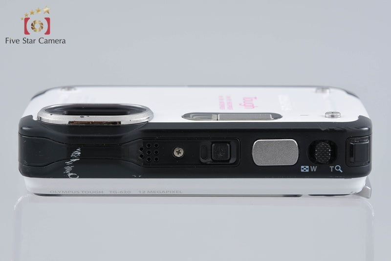中古】OLYMPUS オリンパス TOUGH TG-620 ホワイト コンパクトデジタル