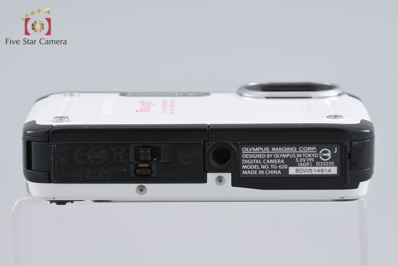 中古】OLYMPUS オリンパス TOUGH TG-620 ホワイト コンパクトデジタル