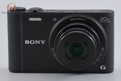 【中古】SONY ソニー Cyber-shot DSC-WX350 ブラック コンパクトデジタルカメラ 元箱付き 多言語対応