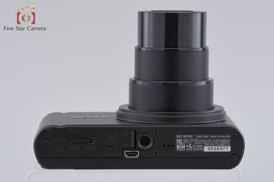 【中古】SONY ソニー Cyber-shot DSC-WX350 ブラック コンパクトデジタルカメラ 元箱付き 多言語対応