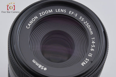 【中古】Canon キヤノン EF-S 55-250mm f/4-5.6 IS STM