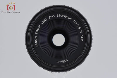 【中古】Canon キヤノン EF-S 55-250mm f/4-5.6 IS STM