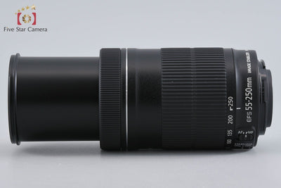 【中古】Canon キヤノン EF-S 55-250mm f/4-5.6 IS STM