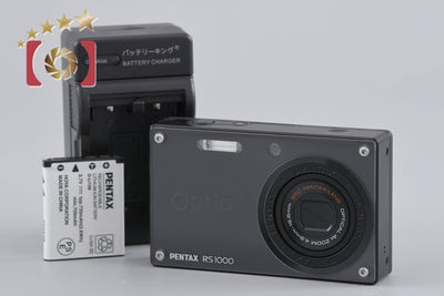 【中古】PENTAX ペンタックス Optio RS1000 ブラック コンパクトデジタルカメラ