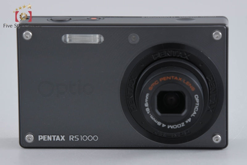 中古】PENTAX ペンタックス Optio RS1000 ブラック コンパクトデジタル