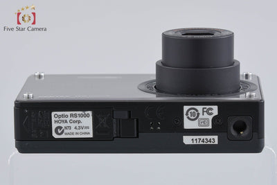 【中古】PENTAX ペンタックス Optio RS1000 ブラック コンパクトデジタルカメラ