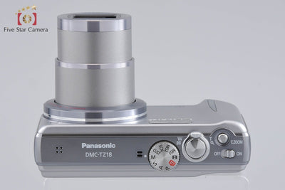 【中古】Panasonic パナソニック LUMIX DMC-TZ18 シルバー コンパクトデジタルカメラ