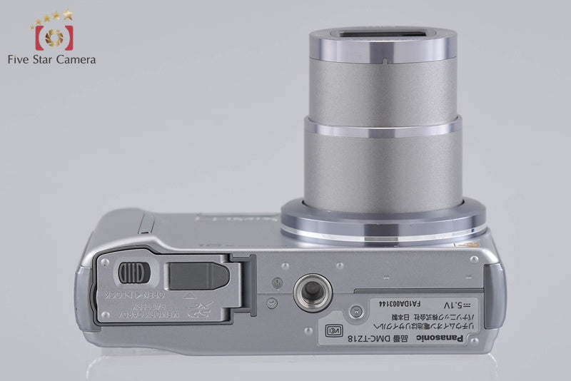 中古】Panasonic パナソニック LUMIX DMC-TZ18 シルバー コンパクト