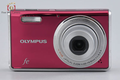 【中古】OLYMPUS オリンパス FE-4000 ピンク コンパクトデジタルカメラ