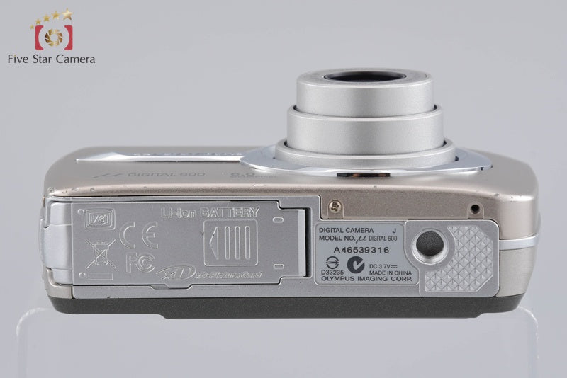 中古】OLYMPUS オリンパス μ DIGITAL 600 シルバー コンパクトデジタル