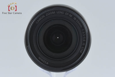 【中古】Canon キヤノン EF-M 18-55mm f/3.5-5.6 IS STM