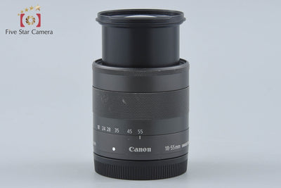 【中古】Canon キヤノン EF-M 18-55mm f/3.5-5.6 IS STM