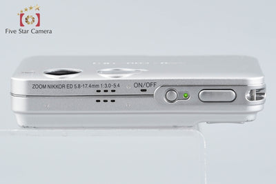 【中古】Nikon ニコン COOLPIX S3 フロストシルバー コンパクトデジタルカメラ