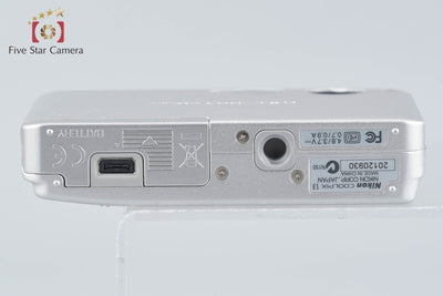 【中古】Nikon ニコン COOLPIX S3 フロストシルバー コンパクトデジタルカメラ