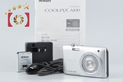 【中古】Nikon ニコン COOLPIX A100 シルバー コンパクトデジタルカメラ