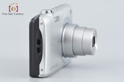 【中古】Nikon ニコン COOLPIX A100 シルバー コンパクトデジタルカメラ