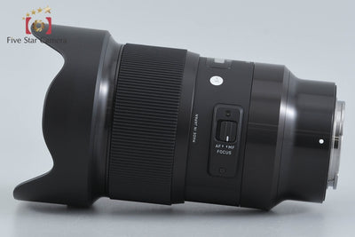 【中古】SIGMA シグマ Art 20mm f/1.4 DG HSM ソニーEマウント用 元箱付き