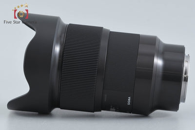 【中古】SIGMA シグマ Art 20mm f/1.4 DG HSM ソニーEマウント用 元箱付き