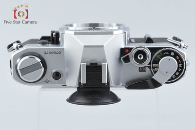 【中古】Canon キヤノン AE-1 シルバー フィルム一眼レフカメラ