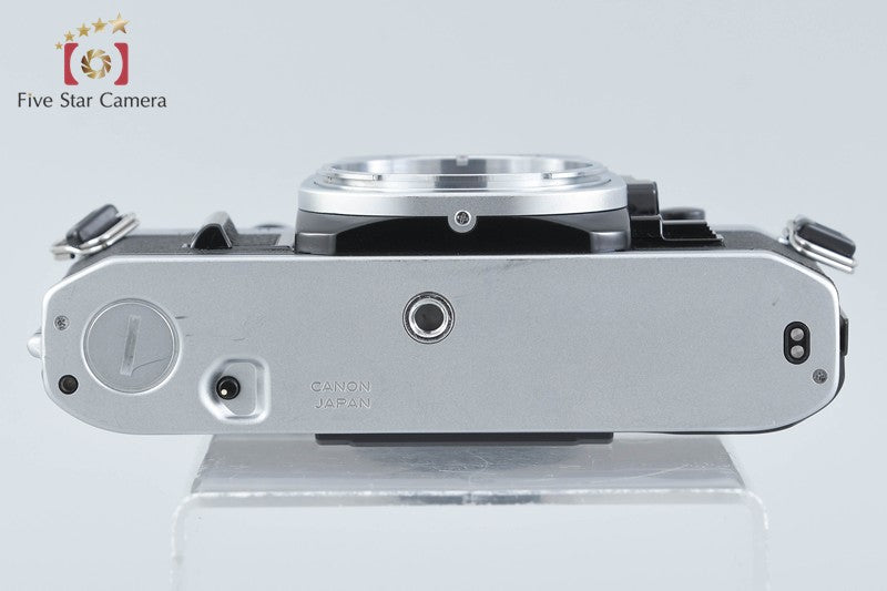 中古】Canon キヤノン AE-1 シルバー フィルム一眼レフカメラ – Five