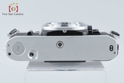 【中古】Canon キヤノン AE-1 シルバー フィルム一眼レフカメラ