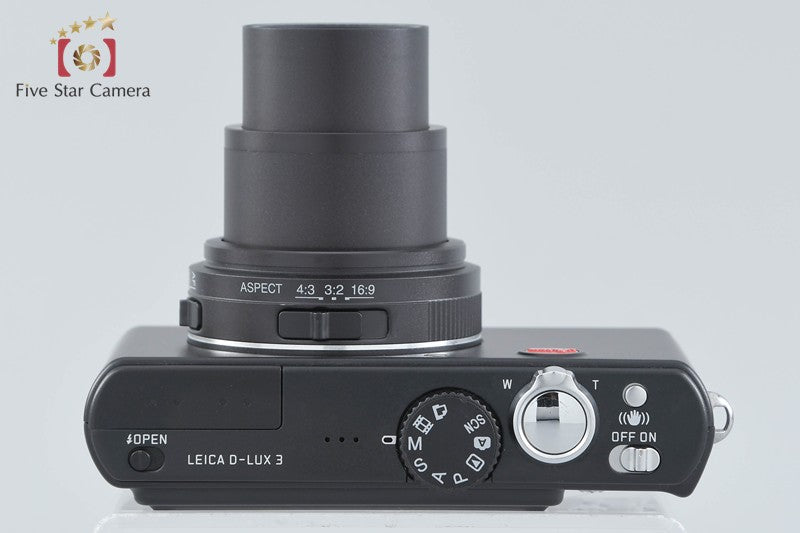 中古】Leica ライカ D-LUX 3 ブラック コンパクトデジタルカメラ