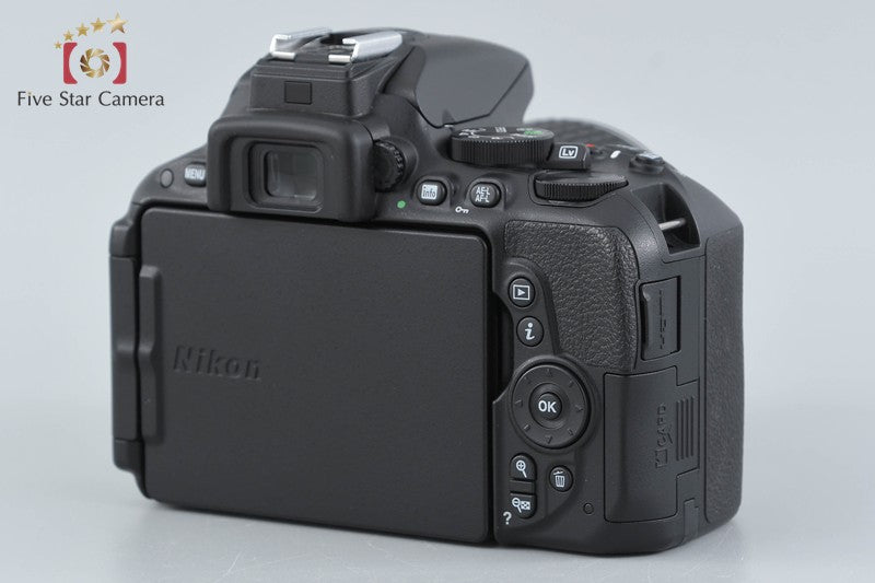 中古】Nikon ニコン D5500 ブラック ダブルズームキット シャッター