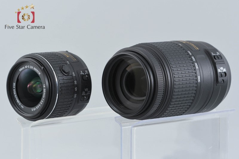 中古】Nikon ニコン D5500 ブラック ダブルズームキット シャッター