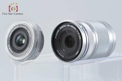 【中古】OLYMPUS オリンパス PEN E-PL8 ダブルズームキット ブラウン シャッター回数僅少