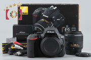 【中古】Nikon ニコン D5500 ブラック 18-55mm VR II レンズキット シャッター回数僅少 元箱付き