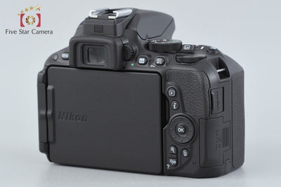 【中古】Nikon ニコン D5500 ブラック 18-55mm VR II レンズキット シャッター回数僅少 元箱付き