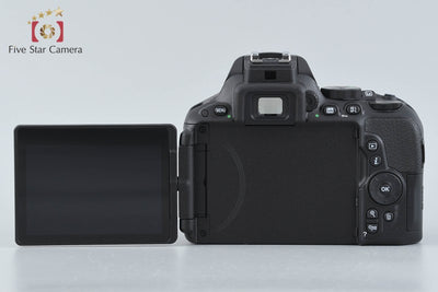 【中古】Nikon ニコン D5500 ブラック 18-55mm VR II レンズキット シャッター回数僅少 元箱付き