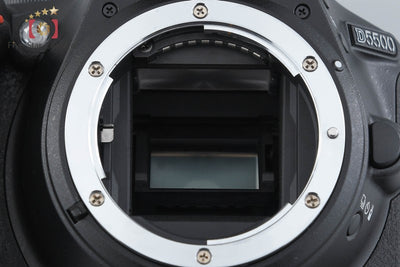 【中古】Nikon ニコン D5500 ブラック 18-55mm VR II レンズキット シャッター回数僅少 元箱付き