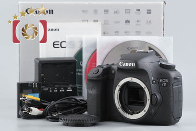 【中古】Canon キヤノン EOS 7D デジタル一眼レフカメラ シャッター回数僅少 元箱付き