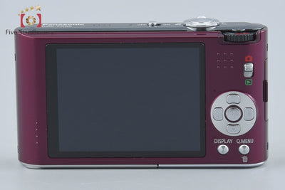 【中古】Panasonic パナソニック LUMIX DMC-FX66 バイオレット コンパクトデジタルカメラ 元箱付き