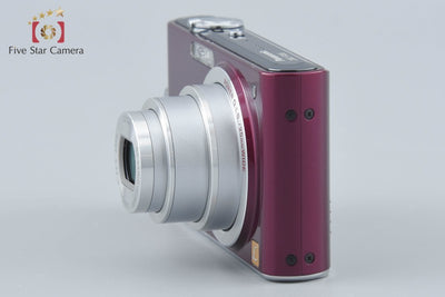 【中古】Panasonic パナソニック LUMIX DMC-FX66 バイオレット コンパクトデジタルカメラ 元箱付き