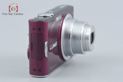 【中古】Panasonic パナソニック LUMIX DMC-FX66 バイオレット コンパクトデジタルカメラ 元箱付き