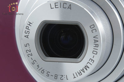 【中古】Panasonic パナソニック LUMIX DMC-FX66 バイオレット コンパクトデジタルカメラ 元箱付き