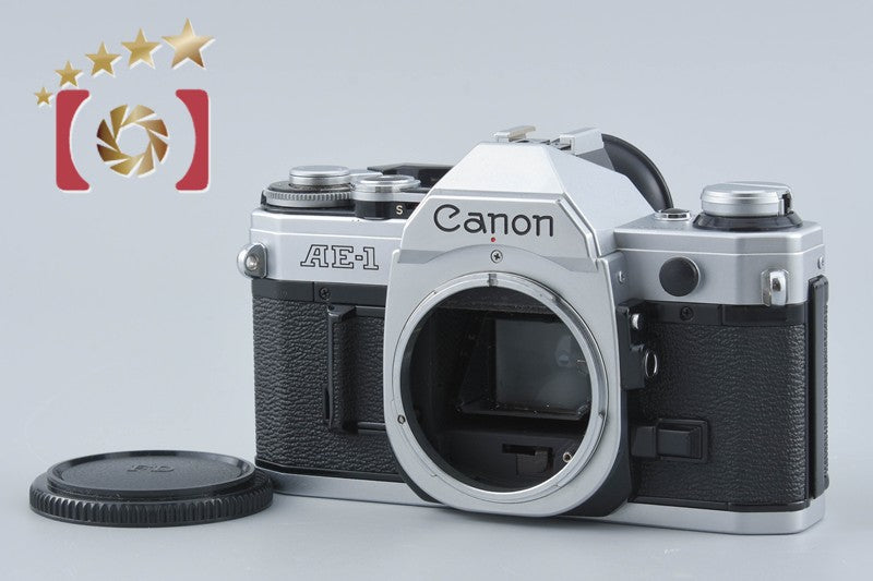 【中古】Canon キヤノン AE-1 シルバー フィルム一眼レフカメラ