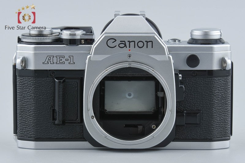 中古】Canon キヤノン AE-1 シルバー フィルム一眼レフカメラ – Five