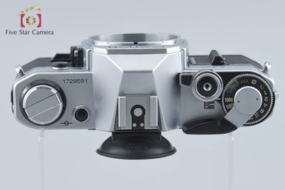 【中古】Canon キヤノン AE-1 シルバー フィルム一眼レフカメラ