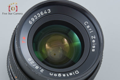 【中古】CONTAX コンタックス Carl Zeiss Distagon 28mm f/2.8 T* MMJ