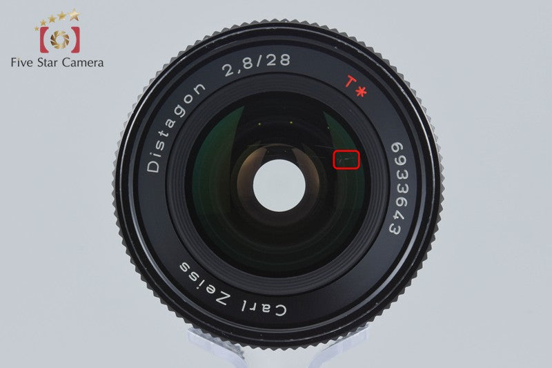 中古】CONTAX コンタックス Carl Zeiss Distagon 28mm f/2.8 T* MMJ