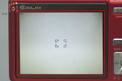 【中古】Casio カシオ EXILIM EX-Z700 レッド コンパクトデジタルカメラ