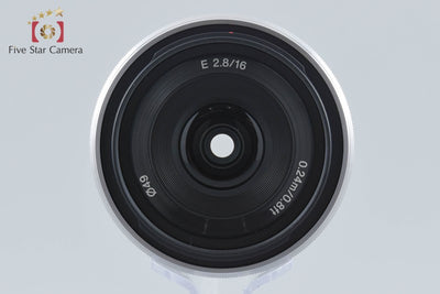 【中古】SONY ソニー E 16mm f/2.8 SEL16F28