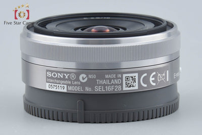 【中古】SONY ソニー E 16mm f/2.8 SEL16F28